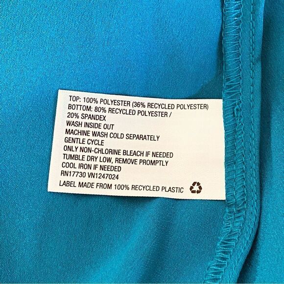 Sergio Hudson x Target Teal Crossover Satin Bodysuit Sz 2X - Picture 12 of 16